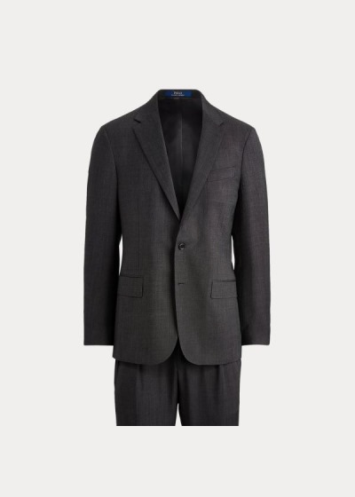 Men's Polo Ralph Lauren Polo Pin Dot Wool Twill Suits | 682753ESA